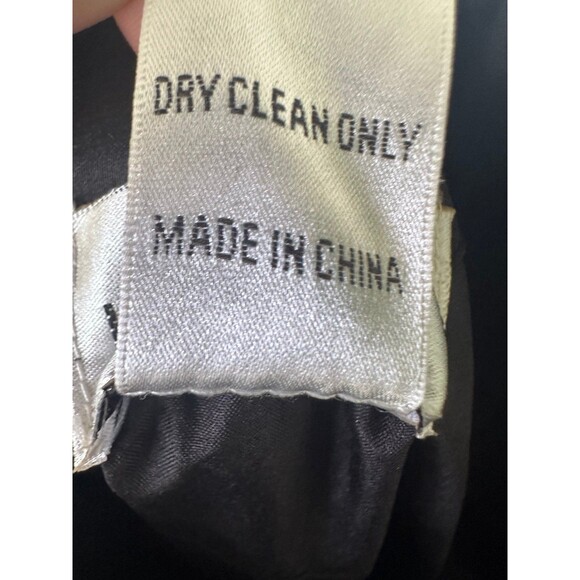 Bill Levkoff Asymmetrical One Shoulder Chiffon Criss Cross Bodice Gown Dress 10 - Picture 6 of 6